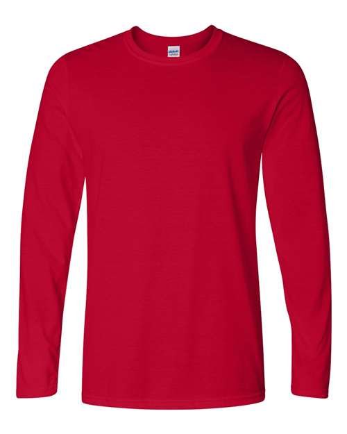 Gildan G644 adult Softstyle Long-Sleeve T-Shirt - RS Sport Grey - S